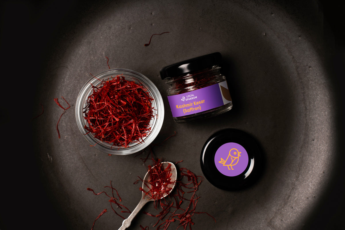 Original Kashmiri Kesar- The Story of Pure Organic Saffron – Local Sparrow
