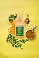 Fresh moringa leaves used to make Local Sparrow Moringa Super Podi