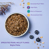 Sprouted Millet Flakes Combo - Jowar, Bajra, Ragi (200g each)
